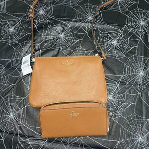NWT Kate Spade New York Leila Triple Gusset Crossbody & Matching Wallet